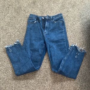 ASOS rough hem jeans